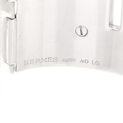 Hermes Sterling Silver Collier De Chien Bracelet LG 4 of 5