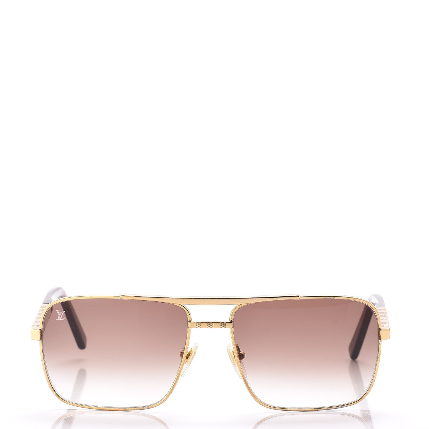 Louis Vuitton Attitude Sunglasses Z0259U Gold 2 of 7
