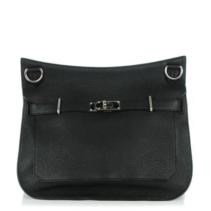 Hermes Taurillon Clemence Jypsiere 34 Black 1 of 20