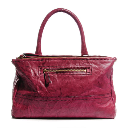 Givenchy Tumbled Sheepskin Medium Pandora Cherry 1 of 16