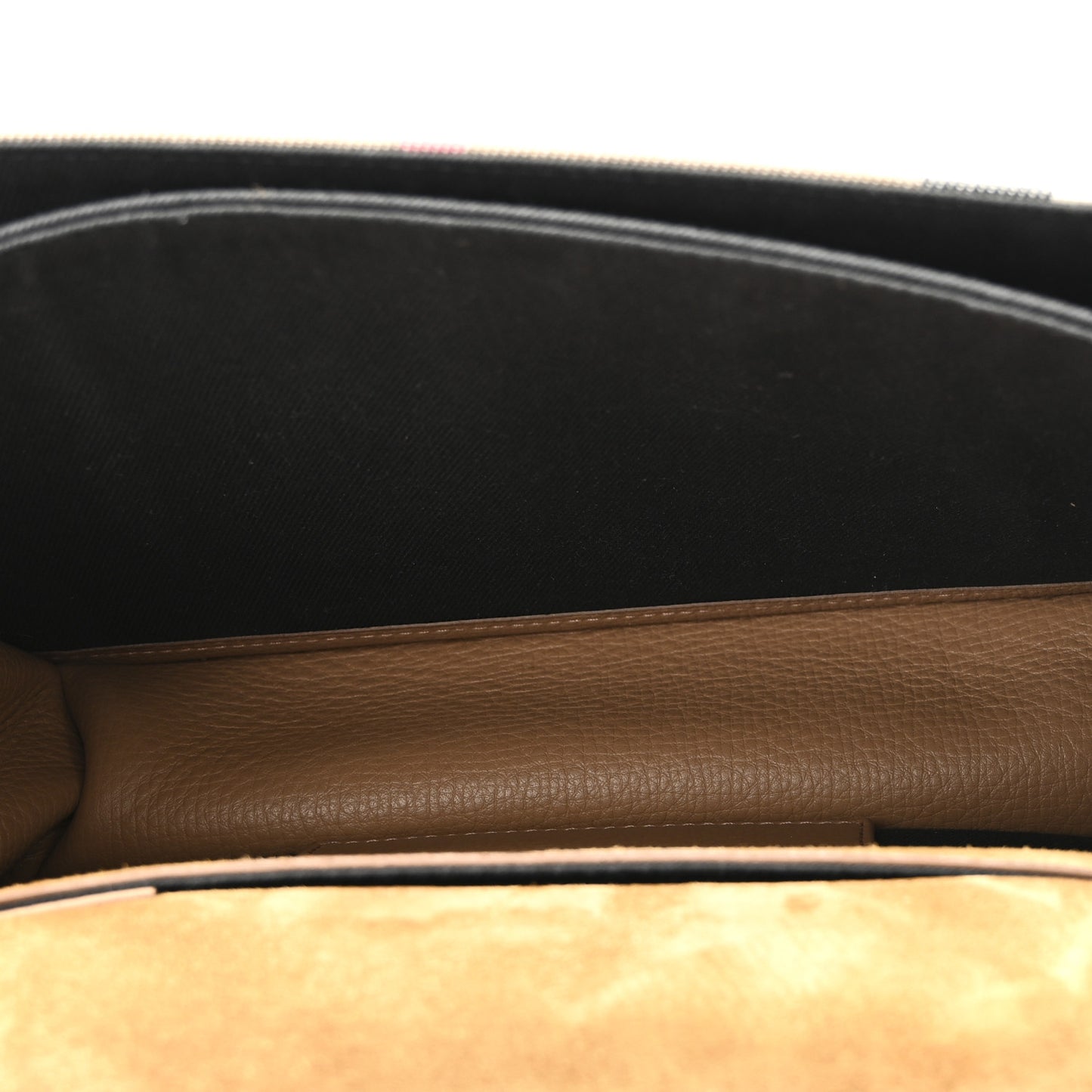 Derby Calfskin House Check Baby Macken Crossbody Bag Camel