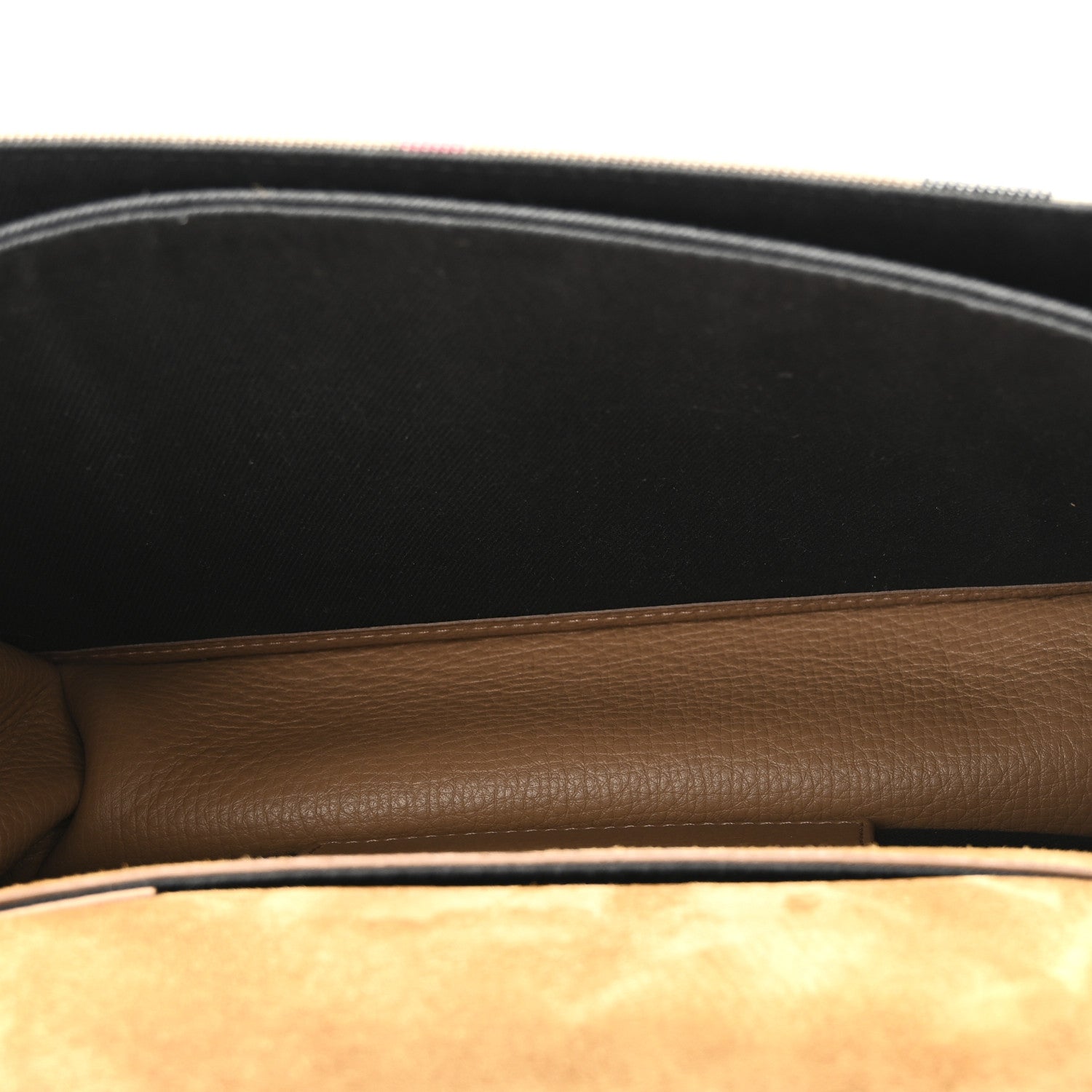 Burberry Derby Calfskin House Check Baby Macken Crossbody Bag Camel 5 of 9