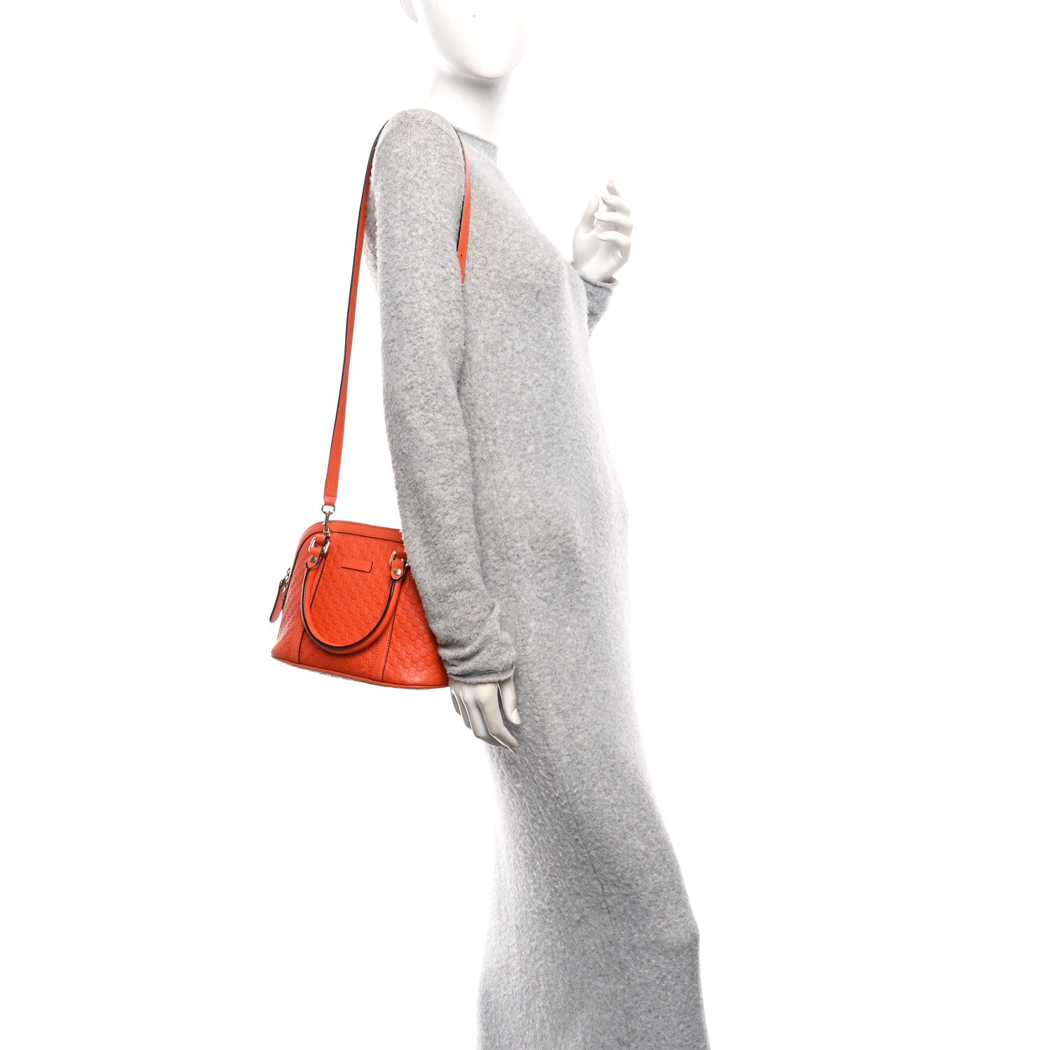 Gucci Microguccissima Mini Dome Bag Sun Orange 2 of 11