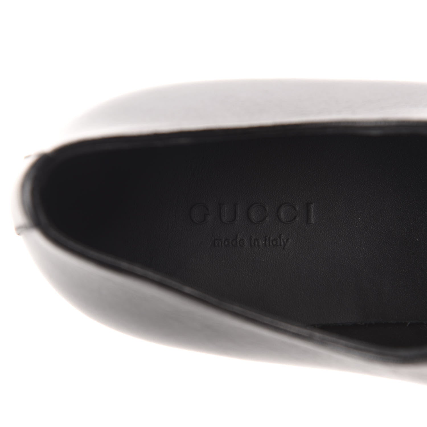 Gucci Calfskin Studded Lace Up Oxford 36 Black 7 of 10