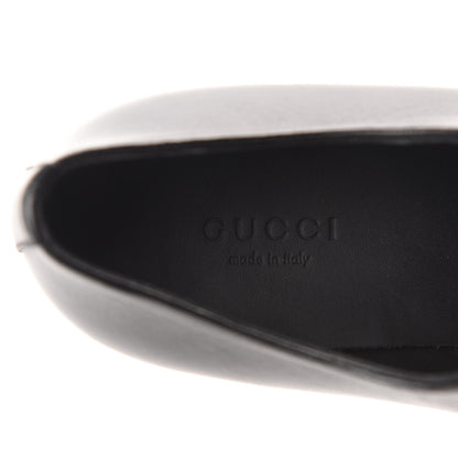 Gucci Calfskin Studded Lace Up Oxford 36 Black 7 of 10