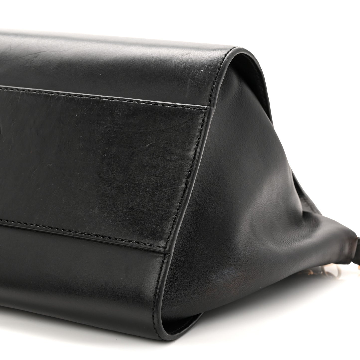 Calfskin Pelican Satchel Black