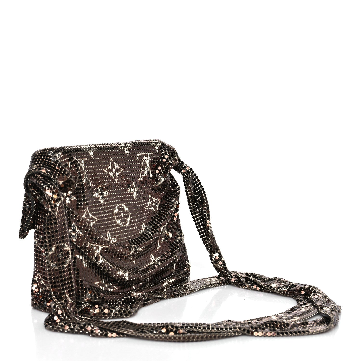 Louis Vuitton Monogram Mesh Metal Frances Bronze 3 of 9