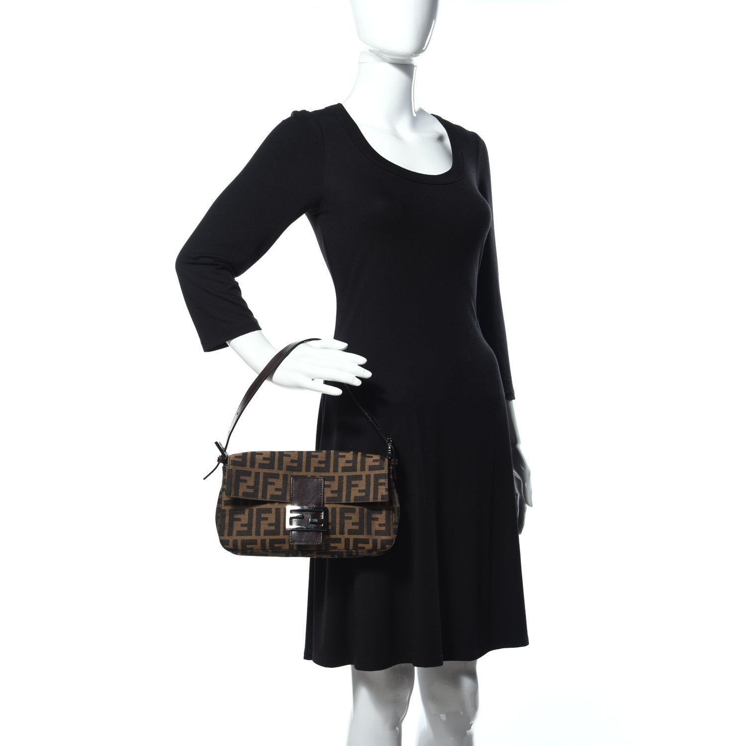 Fendi Zucca Baguette Tobacco 2 of 8