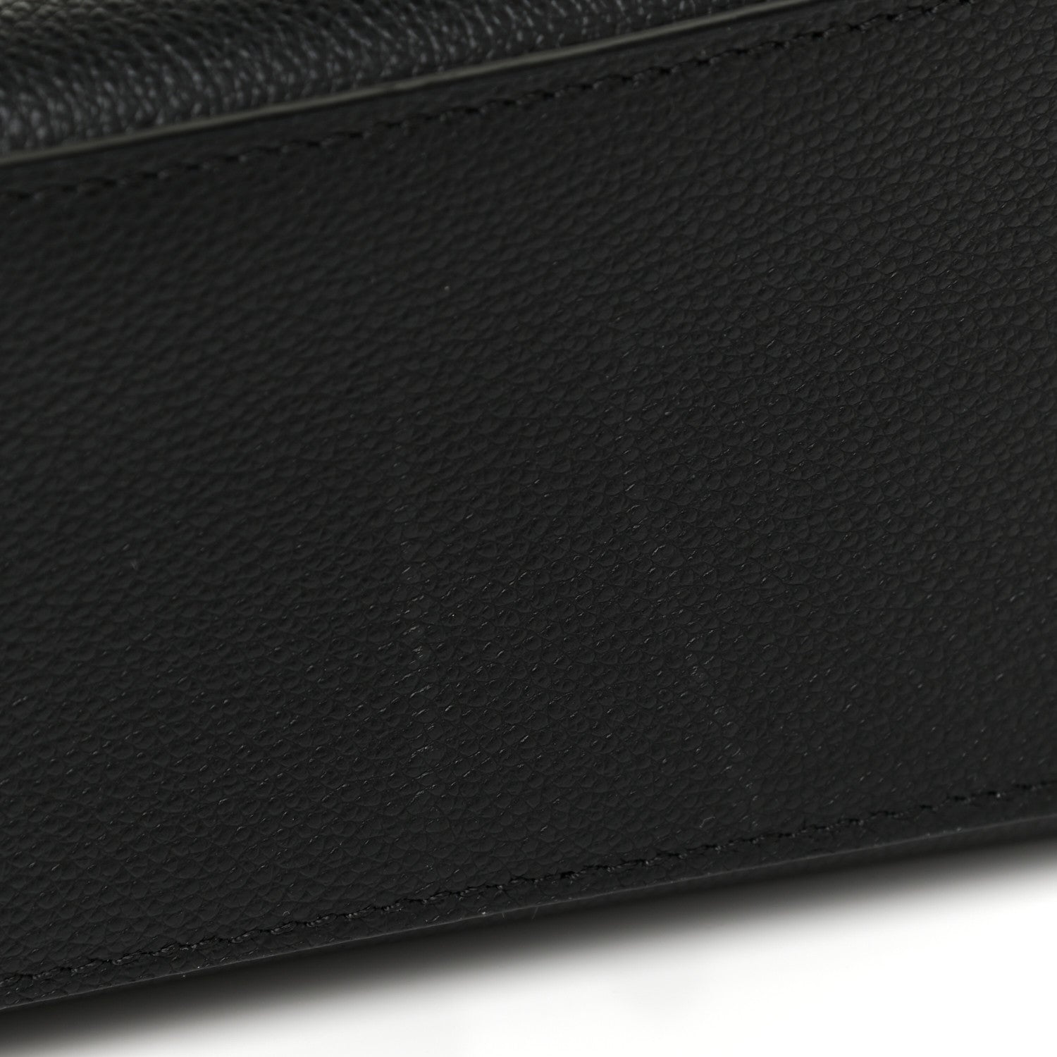 Burberry Grainy Calfskin Small Title Bag Black 11 of 13
