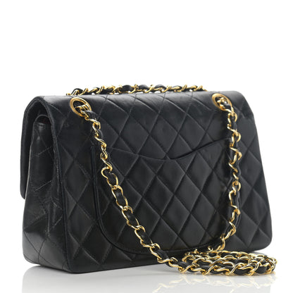 Chanel Lambskin Quilted Small Double Flap Black 3 of 18