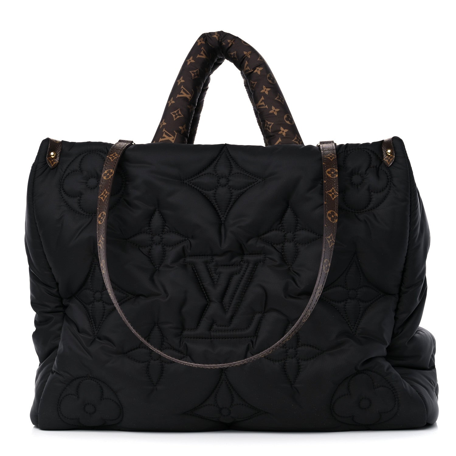 Louis Vuitton Econyl Monogram Pillow Giant Onthego GM Black 1 of 8