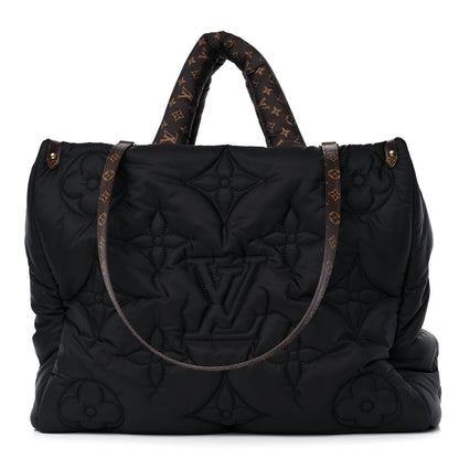 Louis Vuitton Econyl Monogram Pillow Giant Onthego GM Black 1 of 8
