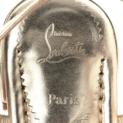 Christian Louboutin Metallic Nappa 85mm Mules 40 Gold 39 Gold 9 of 9