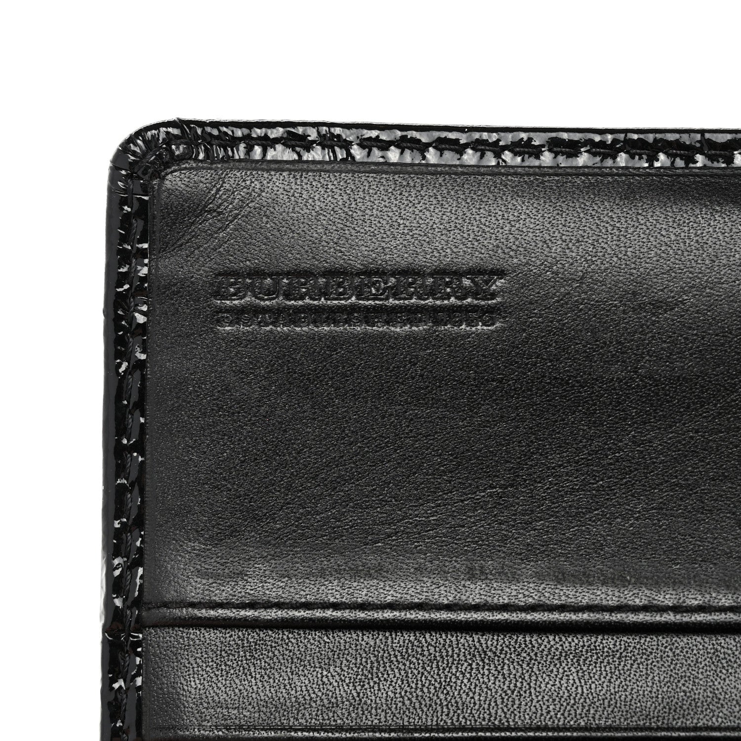 Burberry Nylon Beat Check Floral Continental Wallet Black 6 of 7