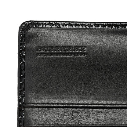 Burberry Nylon Beat Check Floral Continental Wallet Black 6 of 7