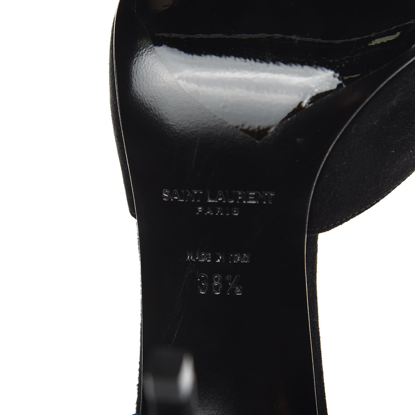 Kid Scamosciato Skinny D'Orsay 105 Pumps 38.5 Black