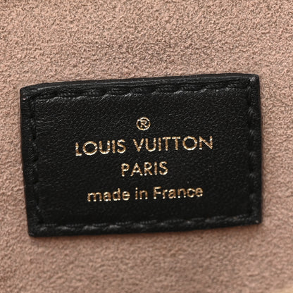 Louis Vuitton Lambskin Embossed Monogram Coussin PM Black 8 of 16