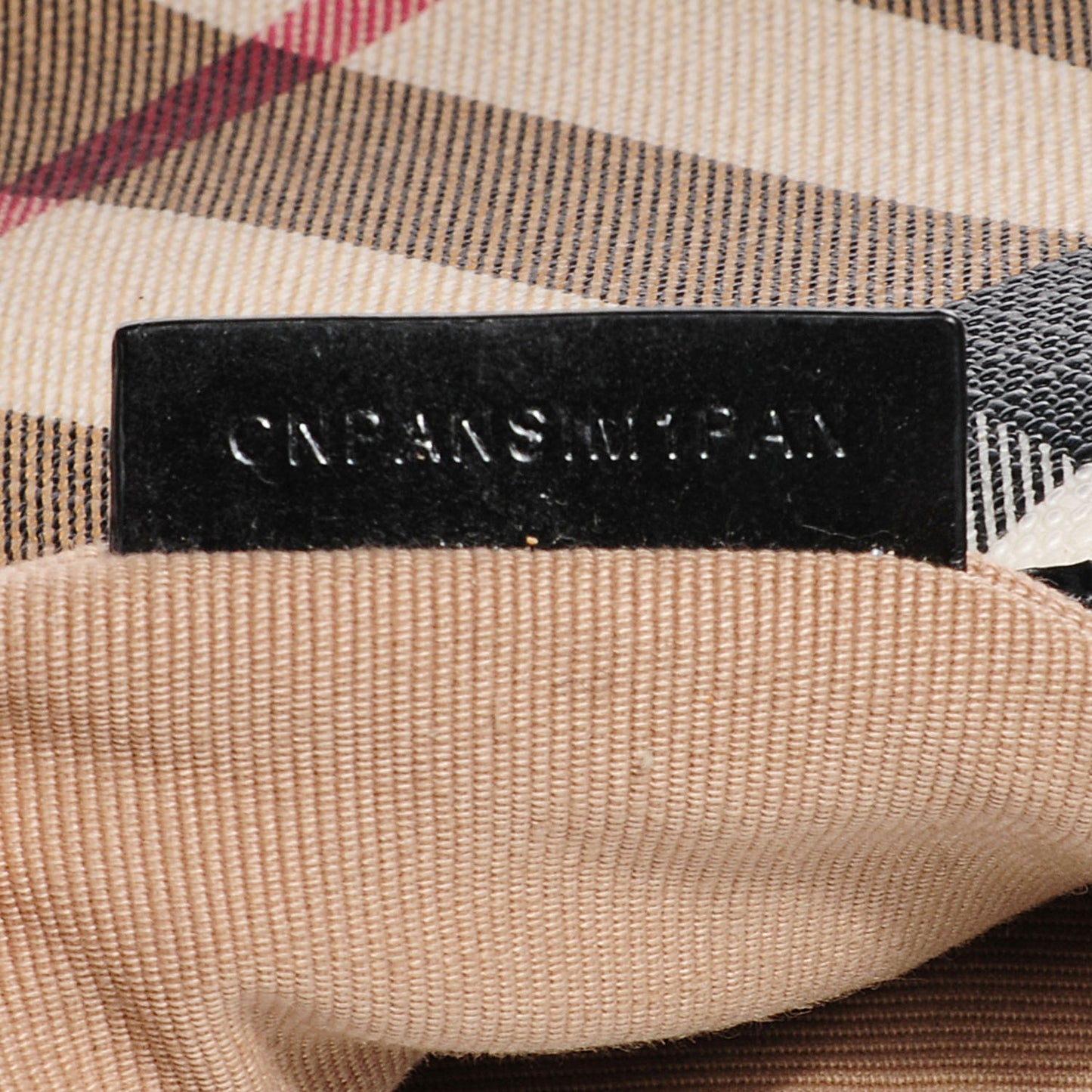 Supernova Check Large Larkin Hobo Black