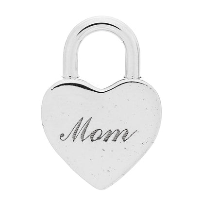 Tiffany Sterling Silver Heart Lock Charm 1 of 4