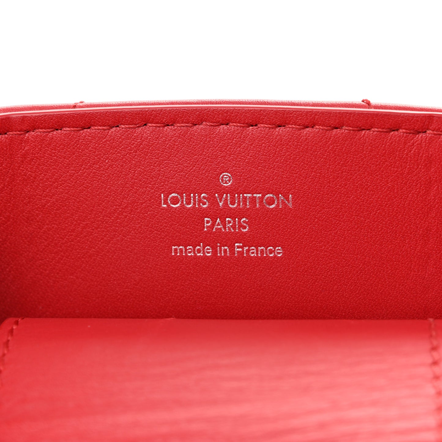 Calfskin New Wave Chain Tote Ecarlate