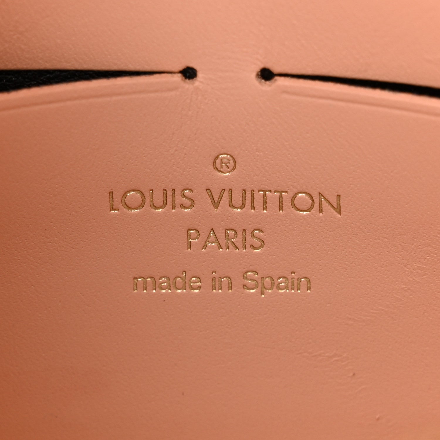 Louis Vuitton Damier Ebene Vavin Chain Wallet Creme 6 of 9