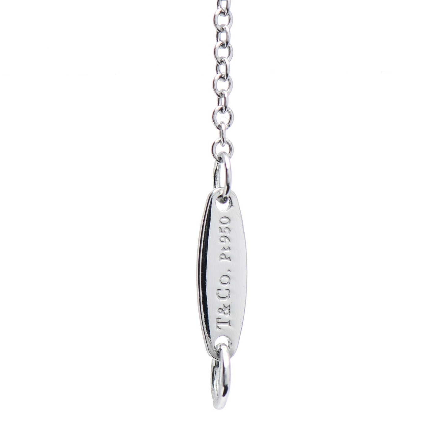 Platinum Diamond .08ct Elsa Peretti Diamonds by the Yard Bracelet