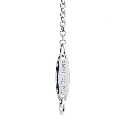 Tiffany Platinum Diamond .08ct Elsa Peretti Diamonds by the Yard Bracelet 4 of 5