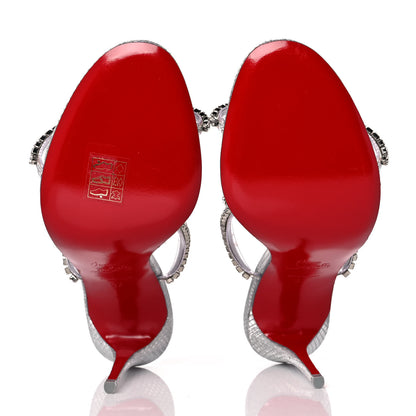 Christian Louboutin PVC Crystal Just Queen 100 Sandals 37 Crystal 5 of 8