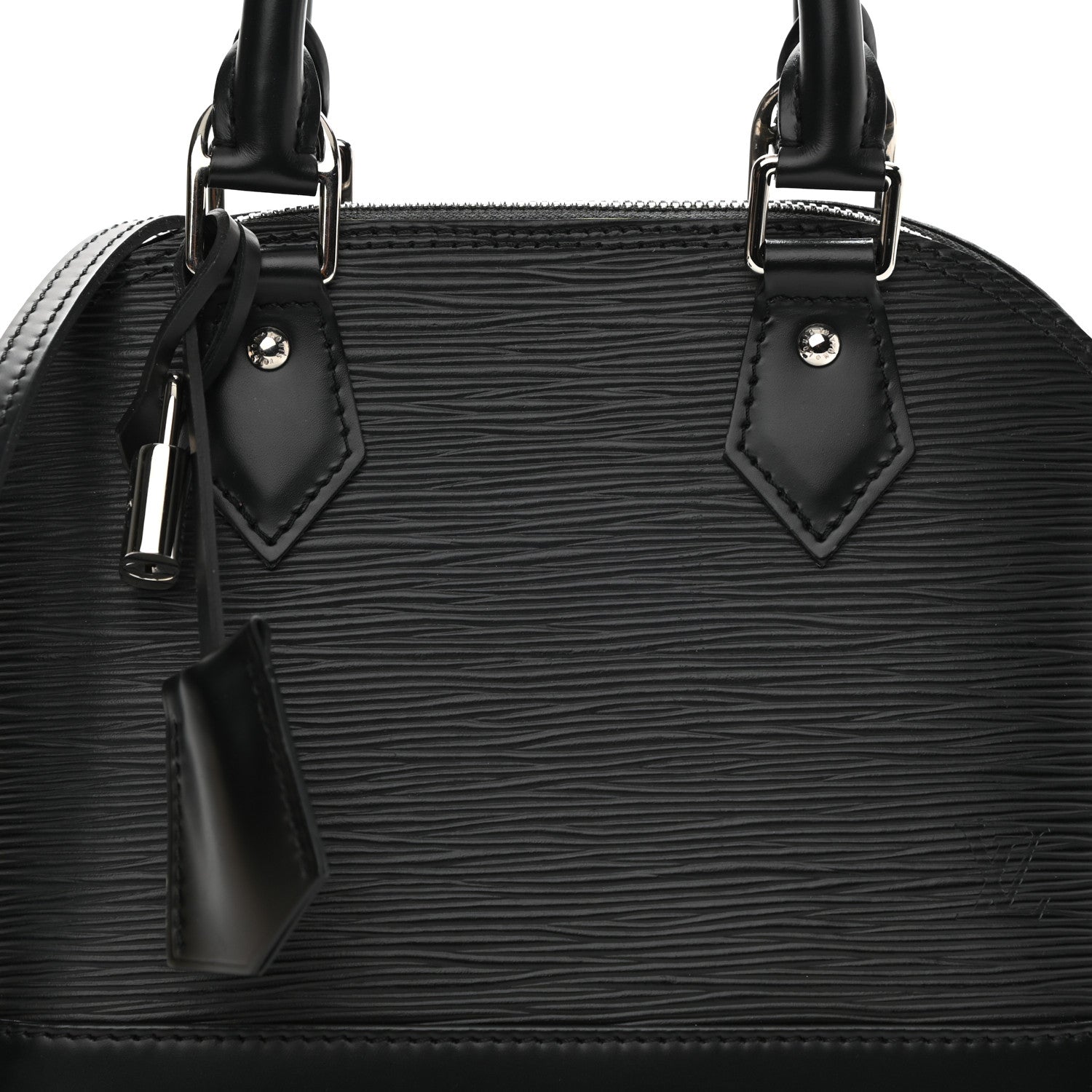 Louis Vuitton Epi Alma BB Black 7 of 9