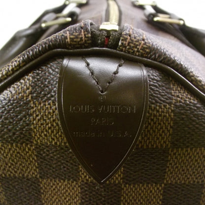 Louis Vuitton Damier Ebene Speedy 35 6 of 9