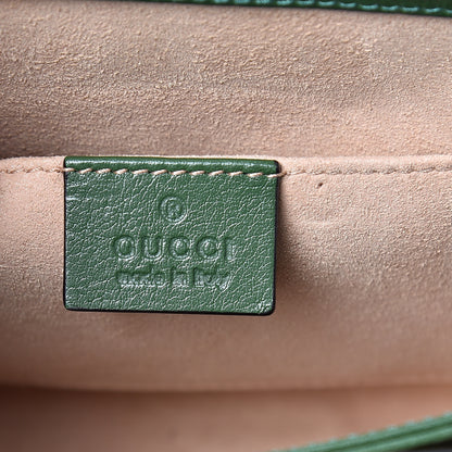 Gucci Suede Calfskin GG Web Small Ophidia Chain Shoulder Bag Brown Red Green 5 of 10