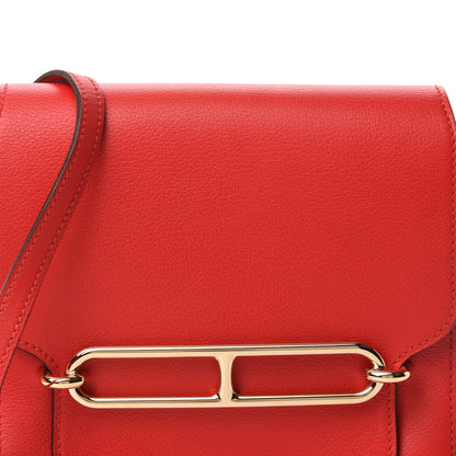 Hermes Evercolor Mini Sac Roulis Rouge De Coeur 10 of 11