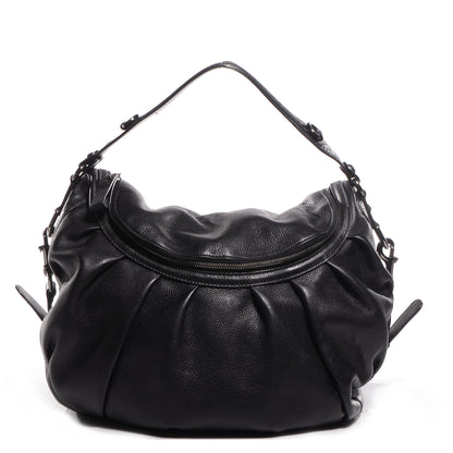 Gucci Leather Icon Bit Medium Shoulder Bag Black 1 of 8