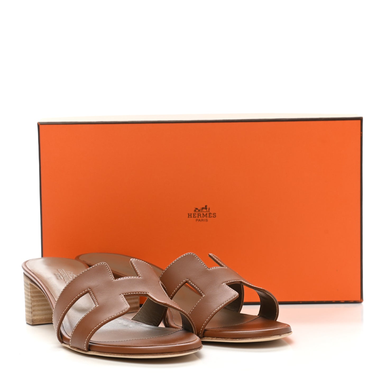 Calfskin Oasis Sandals 38.5 Gold