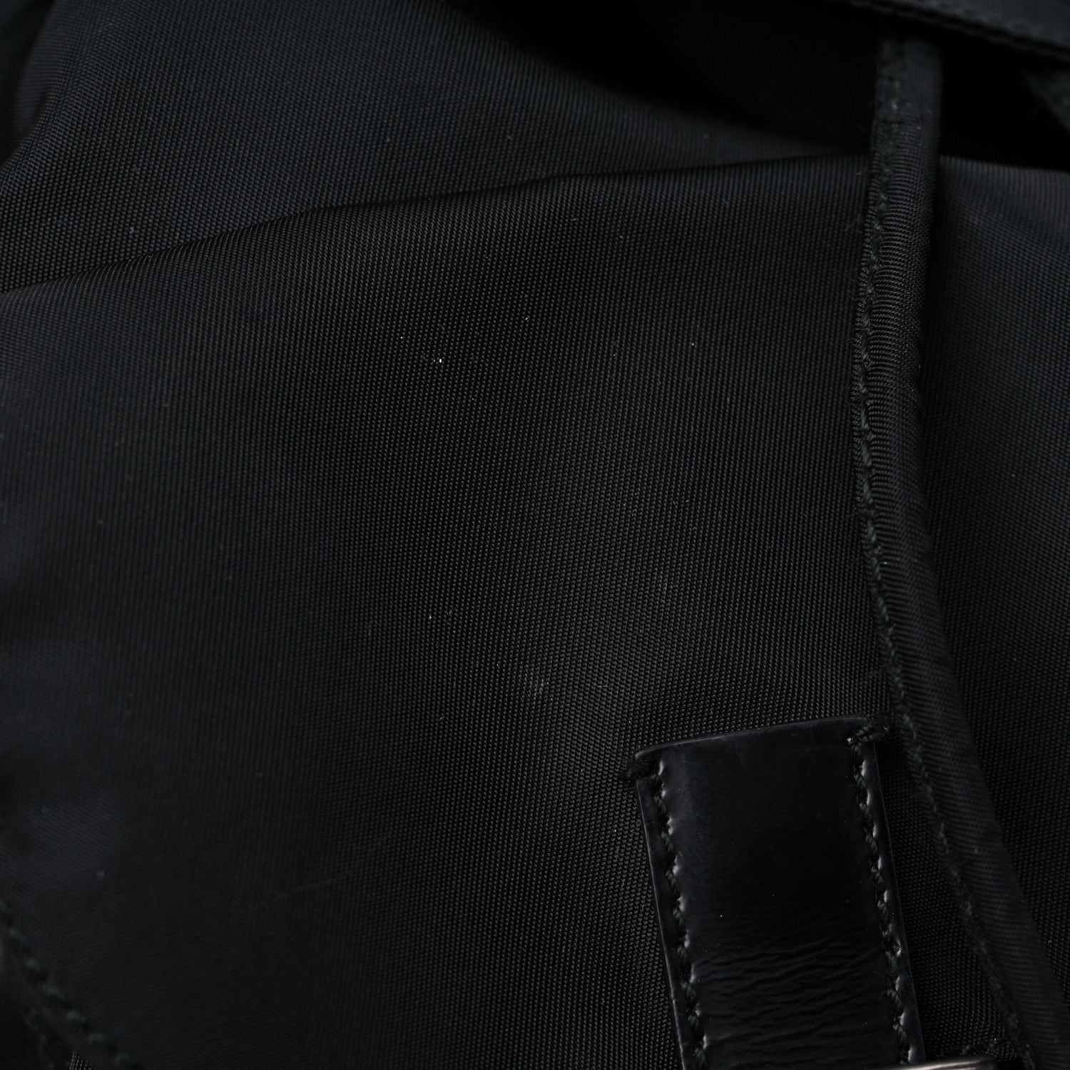 Prada Tessuto Nylon Saffiano Medium Backpack Black 14 of 16