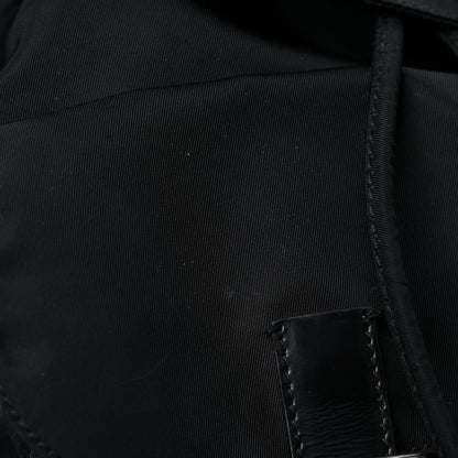 Prada Tessuto Nylon Saffiano Medium Backpack Black 14 of 16