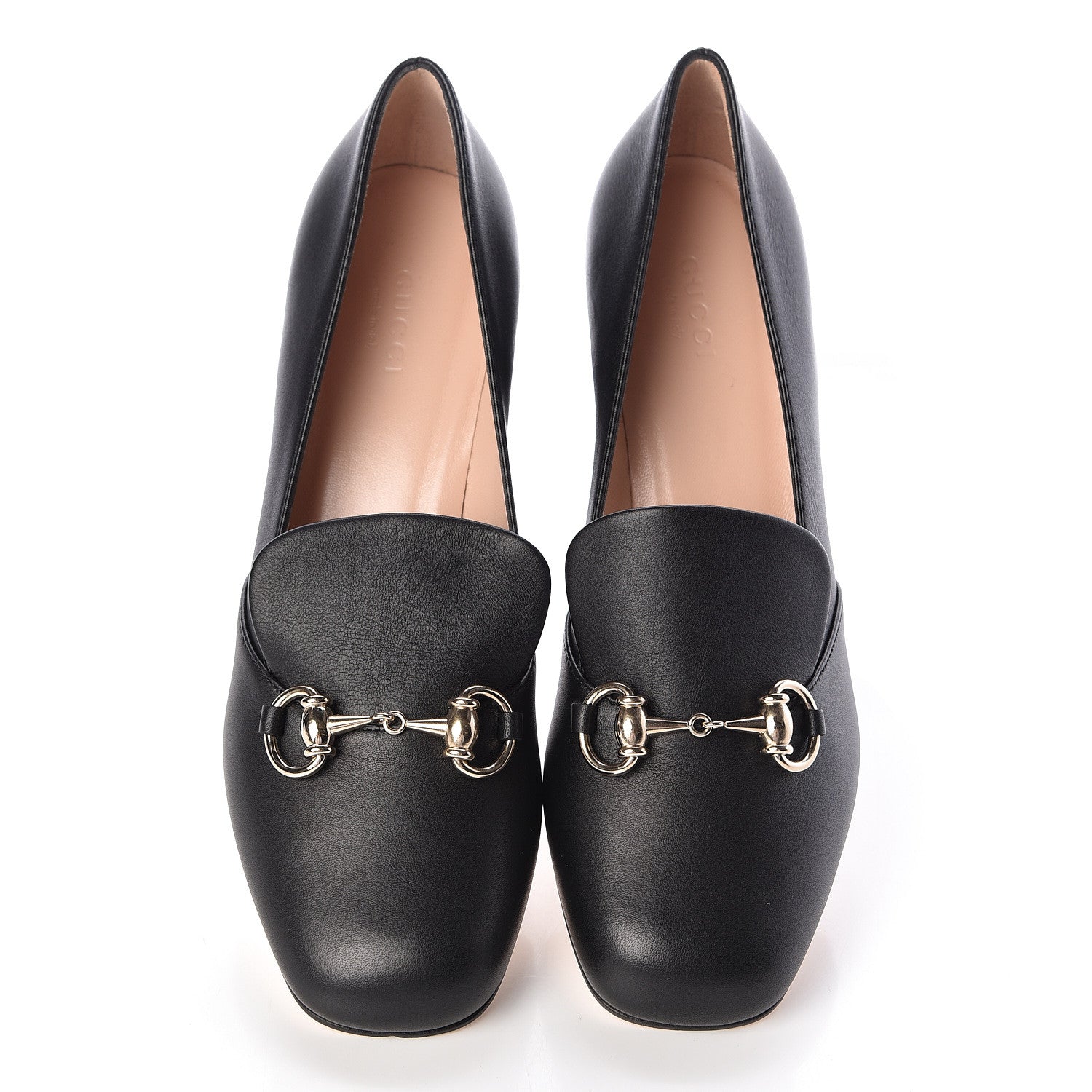 Gucci Calfskin Horsebit Loafer 37 Black 5 of 9