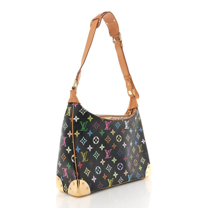 Louis Vuitton Monogram Multicolor Boulogne Black 3 of 12
