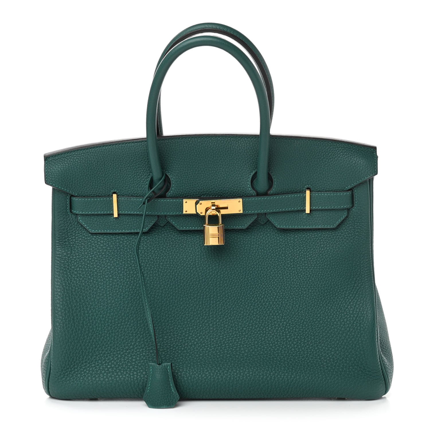 Hermes Togo Birkin 35 Malachite 1 of 12