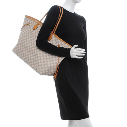 Louis Vuitton Damier Azur Neverfull GM 2 of 11