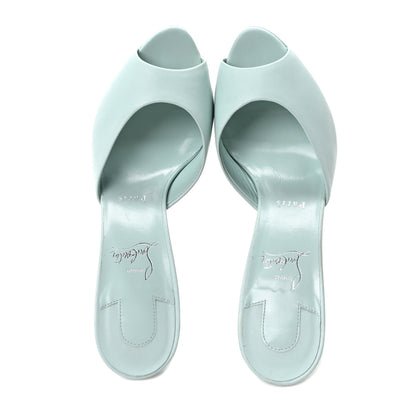 Christian Louboutin Nappa Me Dolly 100 Sandals 41.5 Iceberg 2 of 9