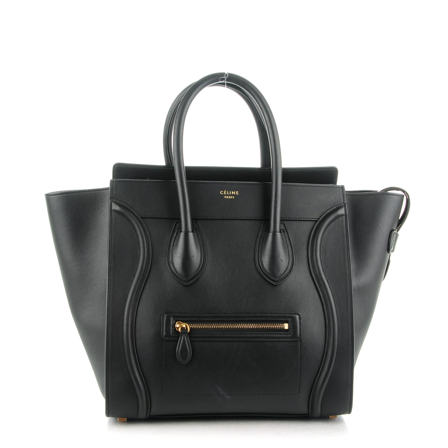Smooth Calfskin Mini Luggage Black