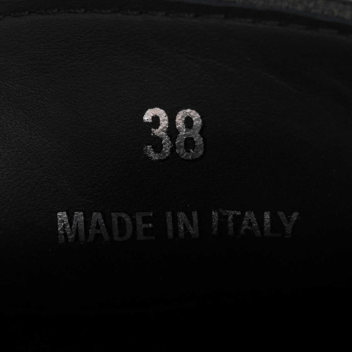 Spazzolato Penny Loafers 38 Black