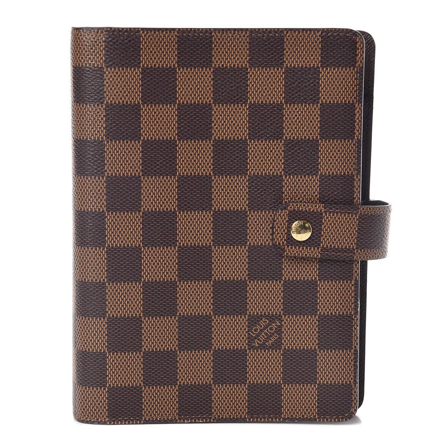 Louis Vuitton Damier Ebene Medium Ring Agenda Cover 1 of 7