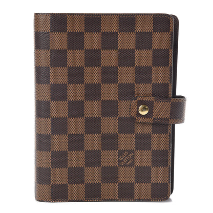 Louis Vuitton Damier Ebene Medium Ring Agenda Cover 1 of 7