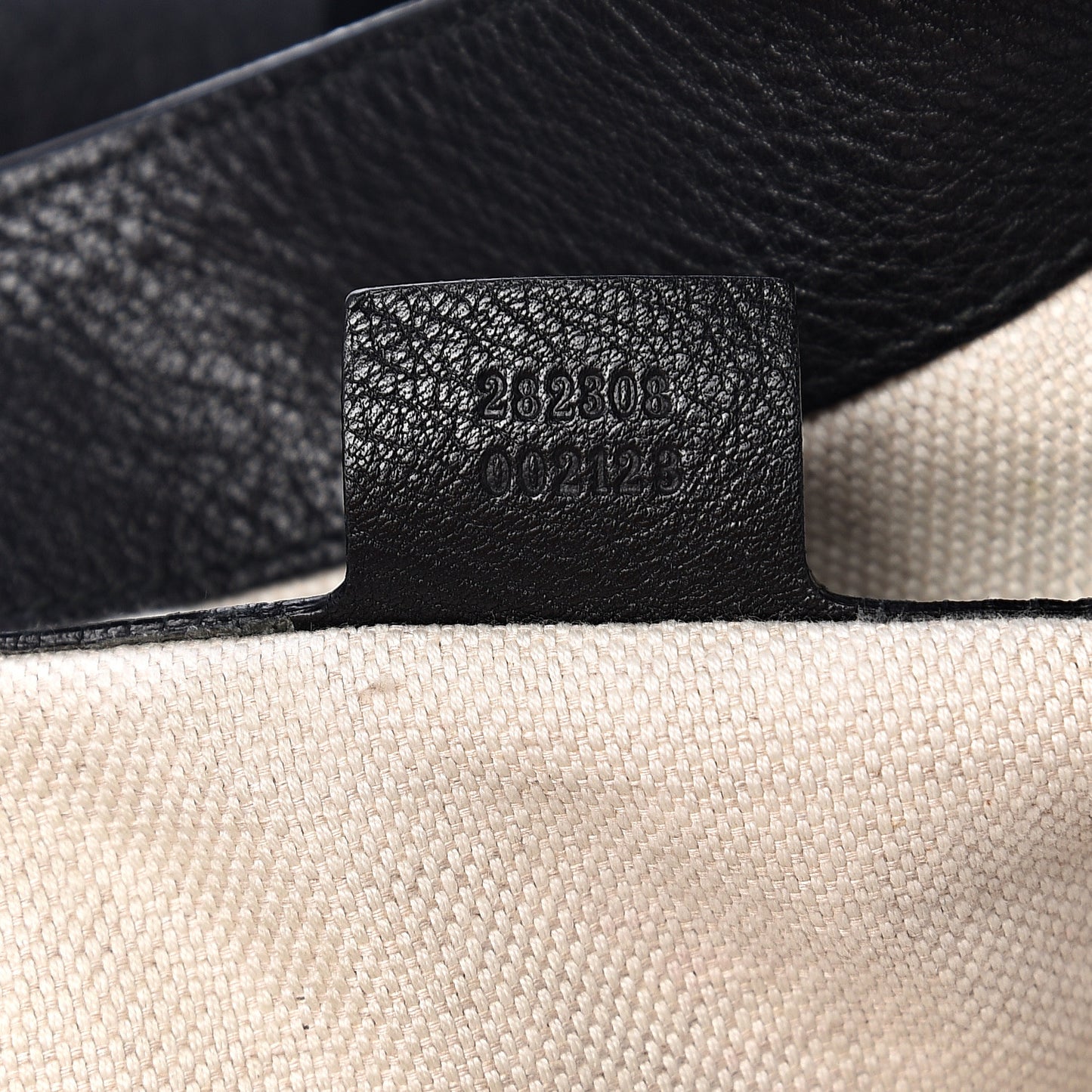 Pebbled Calfskin Large Soho Shoulder Bag Black