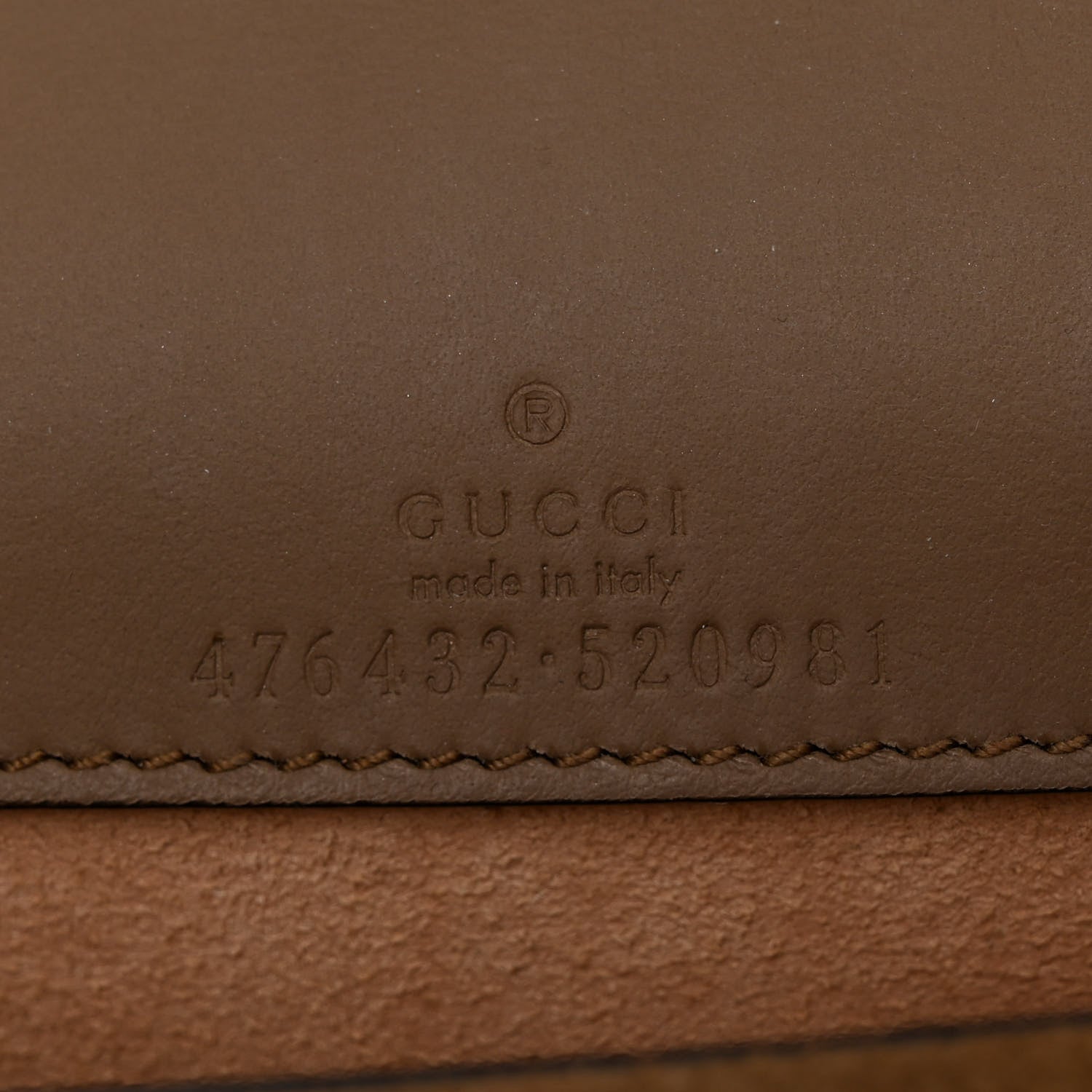Gucci GG Supreme Monogram Super Mini Dionysus Shoulder Bag Taupe 6 of 11