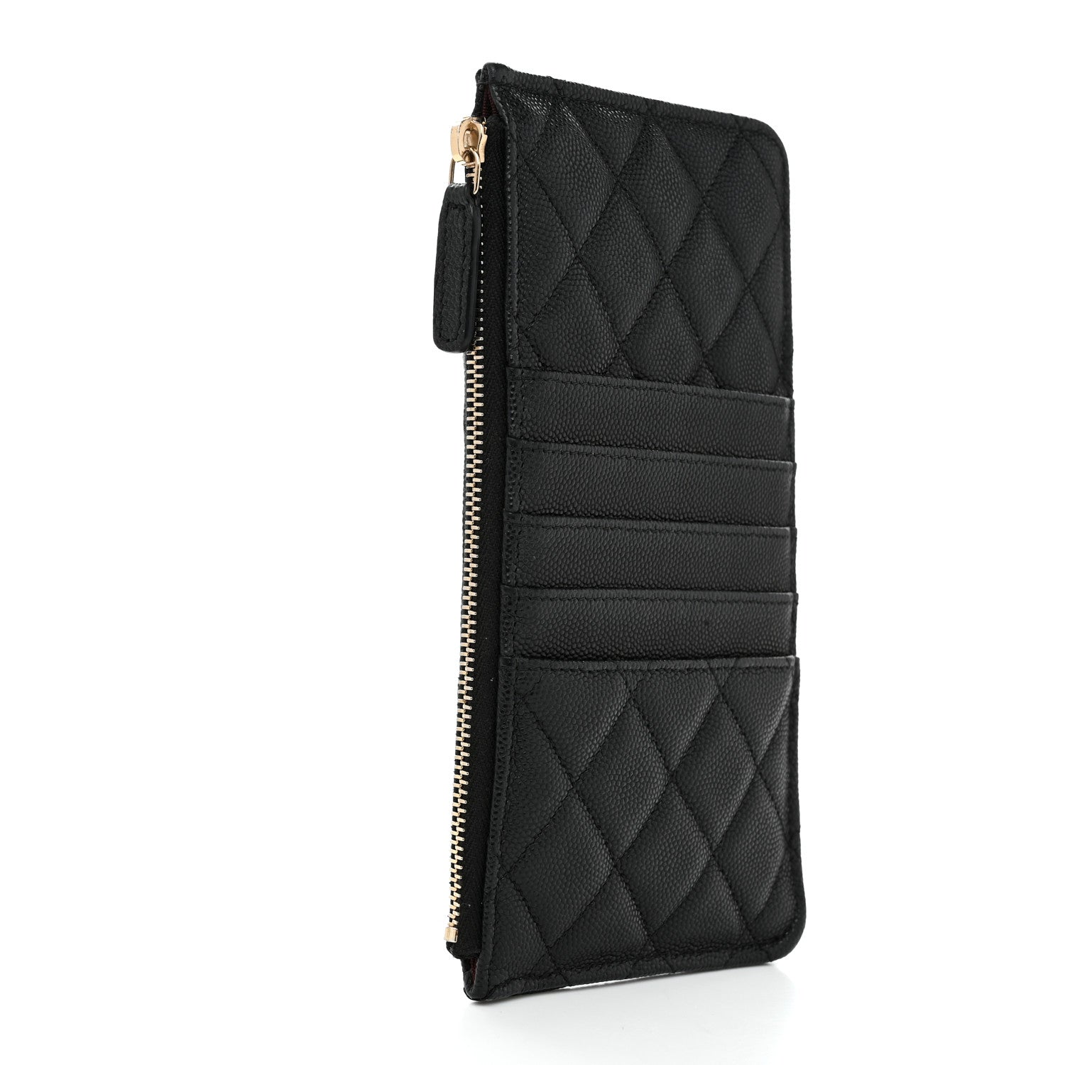 Chanel Caviar Quilted Classic iPhone Pouch Black 3 of 7