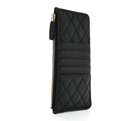 Chanel Caviar Quilted Classic iPhone Pouch Black 3 of 7