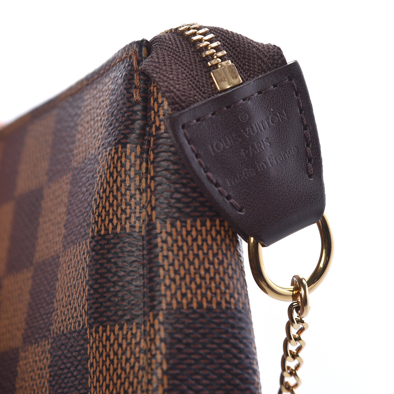 Louis Vuitton Damier Ebene Mini Pochette Accessories 6 of 7